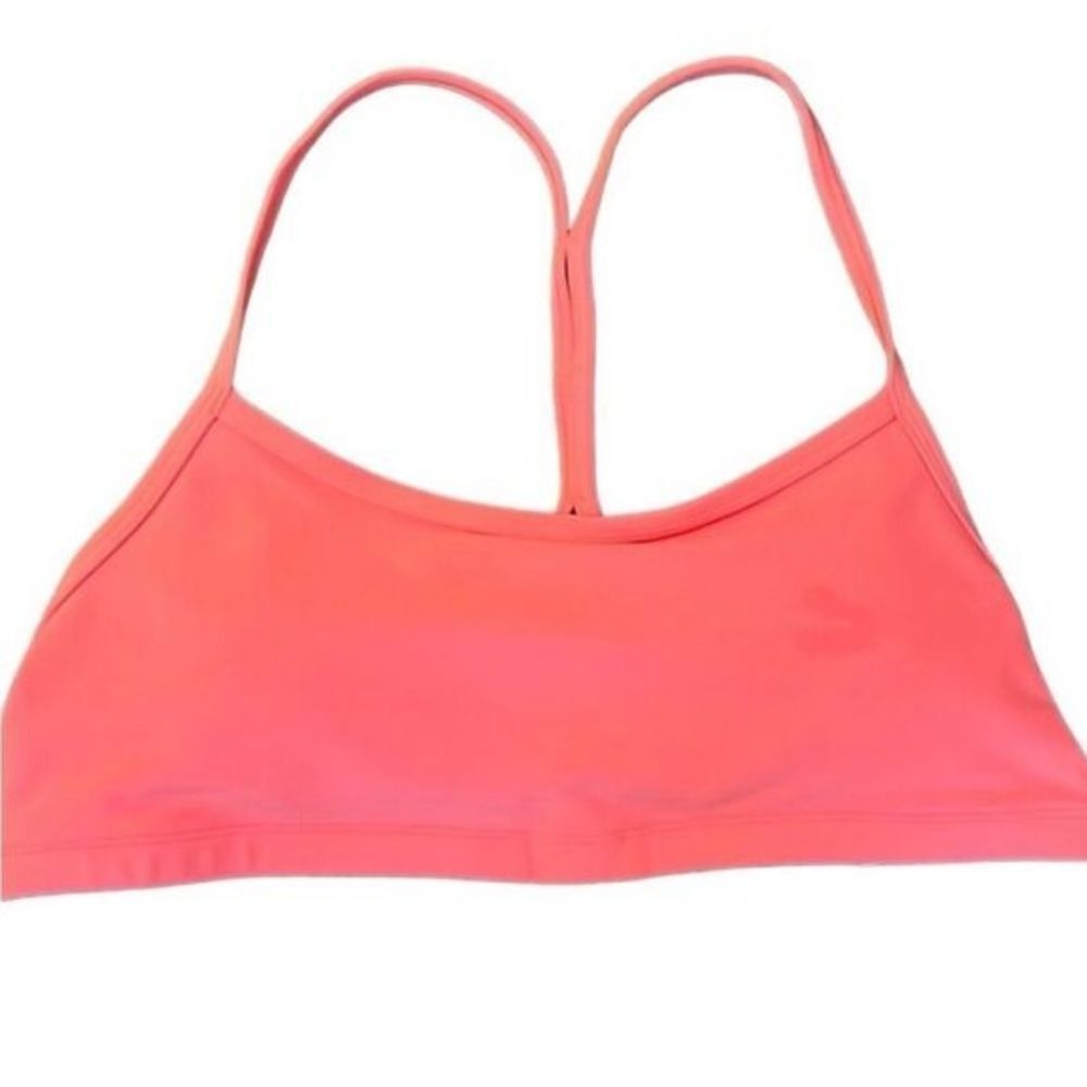 Johnny Was Calme Endurance Cross Back Sports Bra in Coral NWT Sz L
